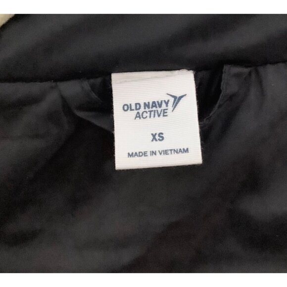 Old Navy Active Puffer Narrow Channel Vest Women XS Black Nylon Polyester - Picture 3 of 9